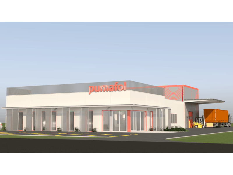 Projekt hali PUMAFOL w wersji elektronicznej